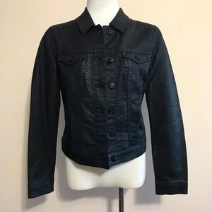 Mavi Jeans Women's Black Snake Samantha Jacket